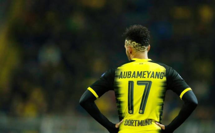 BVB-Stürmer Pierre-Emerick Aubameyang ist noch leicht angeschlagen. Foto: Ina Fassbender