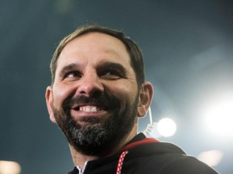 Stefan Ruthenbeck bleibt Cheftrainer des 1. FC Köln. Foto: Bernd Thissen Stefan Ruthenbeck bleibt Cheftrainer des 1. FC Köln. Foto: Bernd Thissen