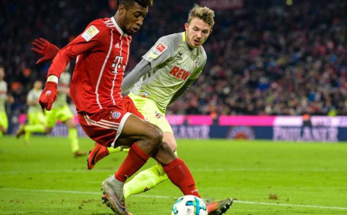 Kingsley Coman soll beim FC Bayern langfristig verlängert haben. Foto: Matthias Balk