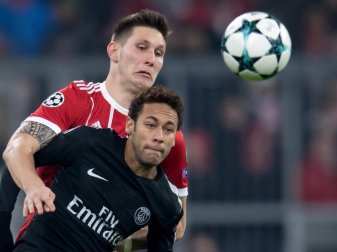 Ließ auch PSG-Star Neymar kaum zur Enfaltung kommen: Bayern-Neuzugang Niklas Süle. Foto: Sven Hoppe Ließ auch PSG-Star Neymar kaum zur Enfaltung kommen: Bayern-Neuzugang Niklas Süle. Foto: Sven Hoppe