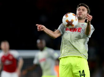 Jonas Hector ist für den FC wieder am Ball Jonas Hector ist für den FC wieder am Ball