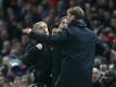 Mourinho (l.) stichelt gegen Klopp (r.)