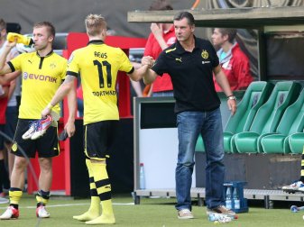 Zorc (r.) will Reus (l.) langfristig binden Zorc (r.) will Reus (l.) langfristig binden