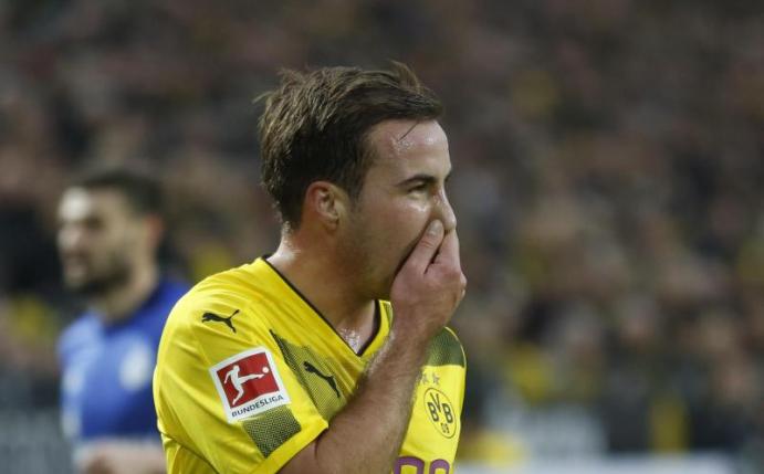 Mario Götze pausierte wochenlang wegen eines Bänderrisses im Sprunggelenk. Foto: Ina Fassbender