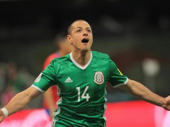 Schaut selbstbewusst Richtung WM in Russland: Mexiko-Star Javier «Chicharito» Hernández. Foto: Isaías Hernández Schaut selbstbewusst Richtung WM in Russland: Mexiko-Star Javier «Chicharito» Hernández. Foto: Isaías Hernández
