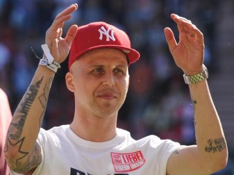 Bei Benjamin Köhler wurde 2015 Krebs diagnostiziert. Der ehemalige Union-Profi nimmt am Berliner Traditionsmasters teil. Foto: Annegret Hilse