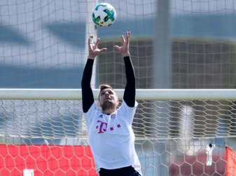 Sven Ulreich hat im Trainingslager wieder das Torwarttraining aufgenommen. Foto: Sven Hoppe Sven Ulreich hat im Trainingslager wieder das Torwarttraining aufgenommen. Foto: Sven Hoppe