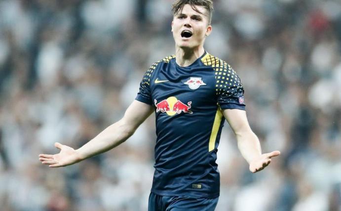 Steht nach seiner Schulterverletzung vor seinem Comeback bei RB Leipzig: Marcel Sabitzer. Foto: Jan Woitas