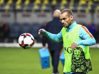 Wesley Sneijder sucht sein Glück nun in Katar. Foto: Pontus Lundahl Wesley Sneijder sucht sein Glück nun in Katar. Foto: Pontus Lundahl