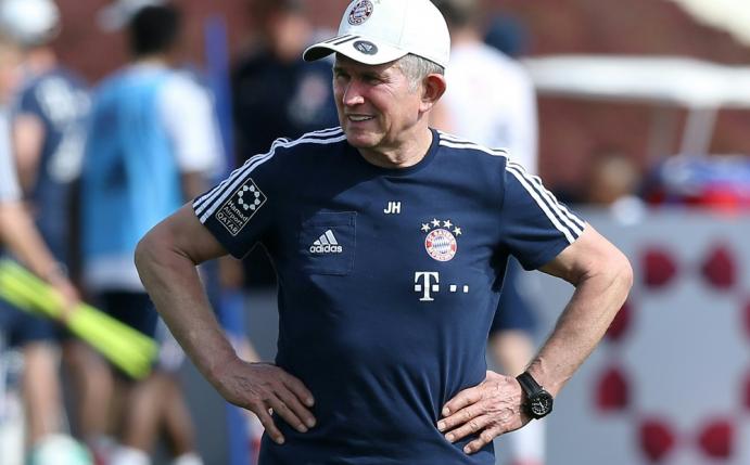 Sehr zufrieden mit dem Trainingslager: Jupp Heynckes
