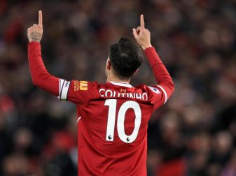 Steht angeblich vor einem Wechsel zum FC Barcelona: Liverpools Philippe Coutinho. Foto: Peter Byrne