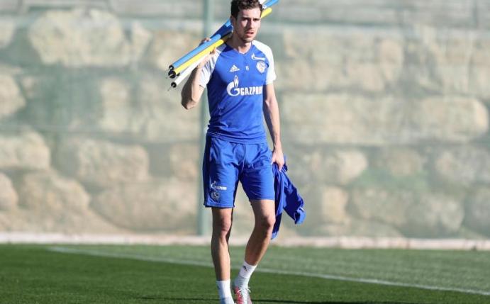 Die Schalker müssen in Leipzig wohl auf Leon Goretzka verzichten. Foto: Tim Rehbein