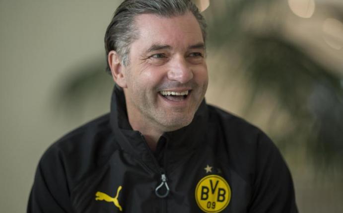 Michael Zorc glaubt an eine erfolgreiche Dortmunder Rückrunde. Foto: David Inderlied
