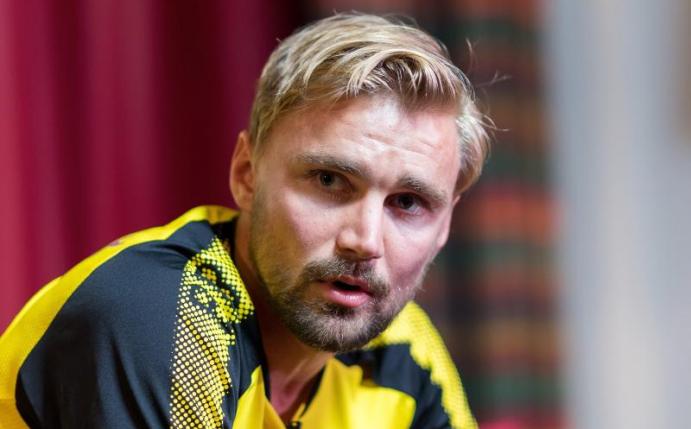 Kapitän Marcel Schmelzer sorgt sich um den Betriebsfrieden bei Borussia Dortmund. Foto: Guido Kirchner/