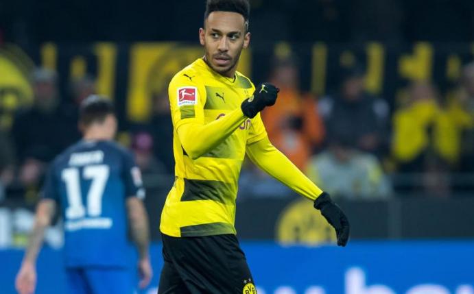 In China begehrt: BVB-Angreifer Pierre-Emerick Aubameyang. Foto: Guido Kirchner