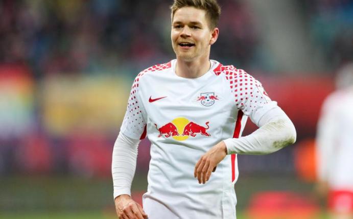 Steht beim Hamburger SV auf der Wunschliste: RB-Mittelfeldakteur Dominik Kaiser. Foto: Jan Woitas