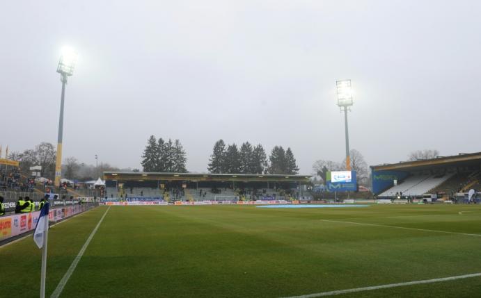 Das Stadion am Böllenfalltor wird ab Sommer umgebaut