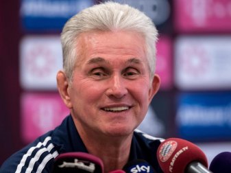 Bayern-Trainer Jupp Heynckes stärkt die Schiedsrichter. Foto: Sven Hoppe Bayern-Trainer Jupp Heynckes stärkt die Schiedsrichter. Foto: Sven Hoppe
