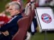 Bayern-Trainer Jupp Heynckes freut sich auf den Start der Rückrunde. Foto: Sven Hoppe