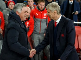 Corriere dello Sport: Ancelotti (l.) soll Wenger ablösen Corriere dello Sport: Ancelotti (l.) soll Wenger ablösen