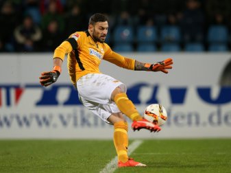 Erzgebirge Aue bindet Ersatzkeeper Haas bis 2019