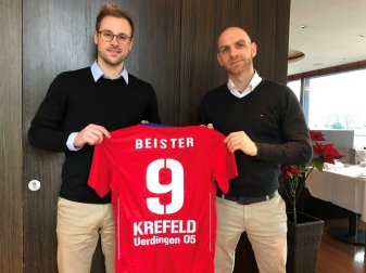 Regionalliga: Beister unterschreibt beim KFC Uerdingen Regionalliga: Beister unterschreibt beim KFC Uerdingen