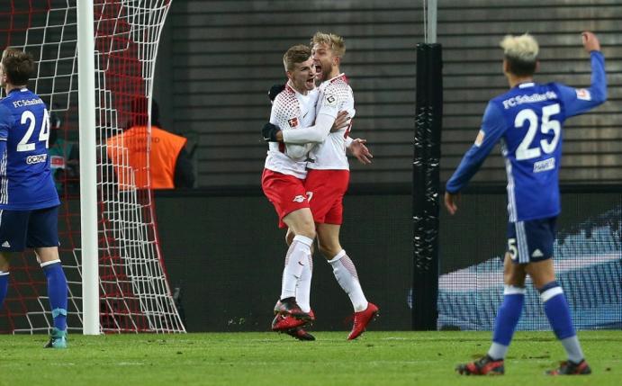 RB Leipzig zieht mit dem Sieg an Schalke vorbei