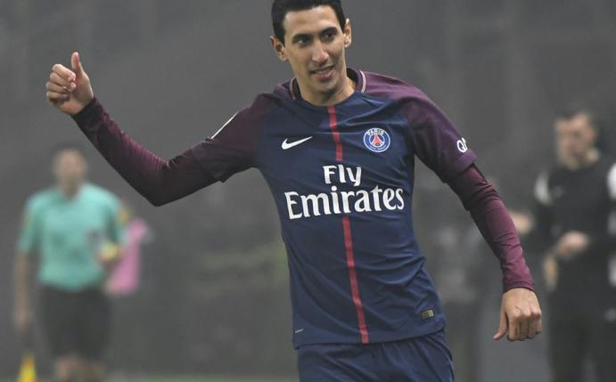 Daumen nach oben: Di Maria schoss das Siegtor für PSG