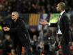 Buhlen um Alexis Sanchez: Mourinho (l.) und Guardiola