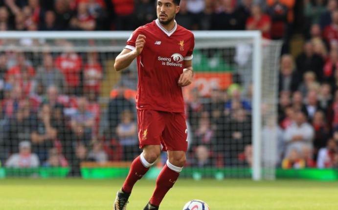 Emre Can dementierte eine Einigkeit mit Juventus Turin. Foto: Peter Byrne