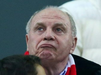 Darf sich noch nicht über Goretzka freuen: Uli Hoeneß Darf sich noch nicht über Goretzka freuen: Uli Hoeneß