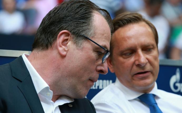Arbeiteten auf Schalke zusammen: Tönnies (l.) und Heldt