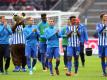 Voll motiviert gegen Borussia Dortmund: Hertha BSC 