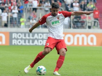Rani Khedira spielt in der Bundesliga für den FC Augsburg. Foto: Stefan Puchner Rani Khedira spielt in der Bundesliga für den FC Augsburg. Foto: Stefan Puchner