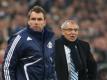 Bernd Hollerbach (l) war Co-Trainer von Felix Magath beim VfL Wolfsburg und Schalke 04. Foto (2010): Friso Gentsch Foto: Friso Gentsch