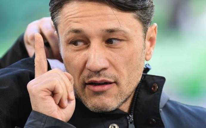 Frankfurts Trainer Niko Kovac hat einen Vertrag bis 2019. Foto: Peter Steffen