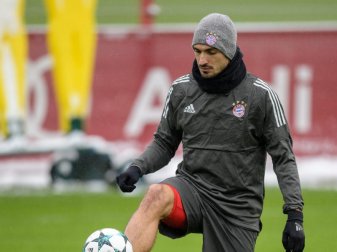 Weltmeister Mats Hummels hat nach seiner Erkältung das Training beim FC Bayern wieder aufgenommen. Foto: Matthias Balk Weltmeister Mats Hummels hat nach seiner Erkältung das Training beim FC Bayern wieder aufgenommen. Foto: Matthias Balk