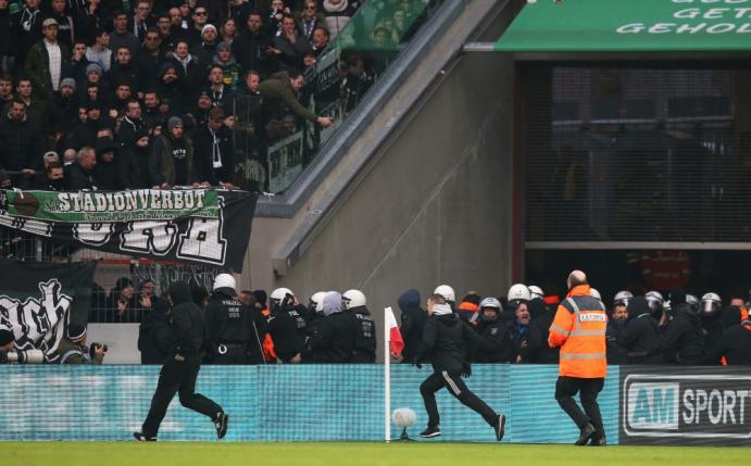 Wurden beklaut: Fans von Borussia Mönchengladbach