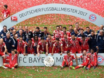 In der Bundesliga Spitze, in der weltweiten Geldliga auf Platz vier: Bundesliga-Rekordmeister Bayern München. Foto: Peter Kneffel