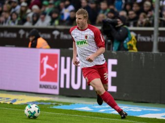 Eingeschneit: Martin Hinteregger vepasst Training Eingeschneit: Martin Hinteregger vepasst Training