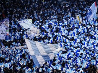 Lazio Rom muss 50.000 Euro zahlen. Foto: Angelo Carconi Lazio Rom muss 50.000 Euro zahlen. Foto: Angelo Carconi
