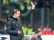 FCK-Trainer Jeff Strasser bedankt sich für die Anteilnahme. Foto: Thomas Frey