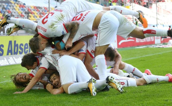 3:1-Sieg gegen den FCK: Düsseldorf wieder Spitzenreiter