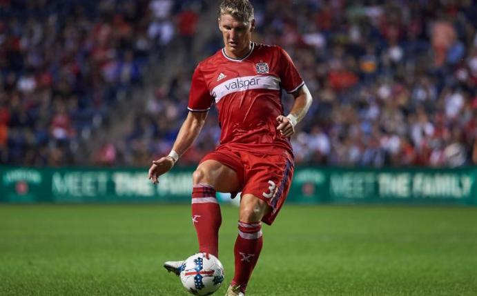 Bastian Schweinsteiger kommt am 28. August mit den Chicago Fires zum großen Abschiedsspiel in die Allianz Arena. Foto: Robin Alam