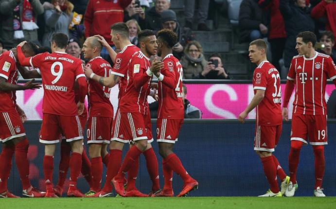 Die Bayern drehen ein 0:2 in ein 5:2