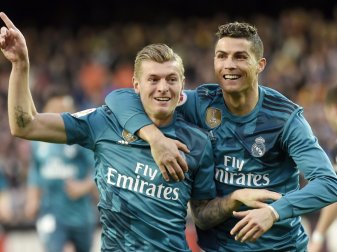 Kroos und Ronaldo schießen Real zum Sieg gegen Valencia Kroos und Ronaldo schießen Real zum Sieg gegen Valencia