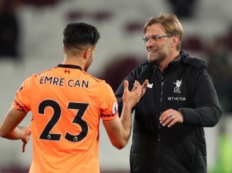 Emre Can kann den FC Liverpool im Sommer ablösefrei verlassen. Foto: John Walton Emre Can kann den FC Liverpool im Sommer ablösefrei verlassen. Foto: John Walton
