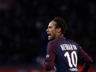 Neymar erzielte das 2000. Tor von PSG im Prinzenparkstadion. Foto: Thibault Camus Neymar erzielte das 2000. Tor von PSG im Prinzenparkstadion. Foto: Thibault Camus