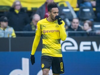 Womöglich war es die Abschiedsvorstellung von Pierre-Emerick Aubameyang in Dortmund. Foto: Guido Kirchner Womöglich war es die Abschiedsvorstellung von Pierre-Emerick Aubameyang in Dortmund. Foto: Guido Kirchner