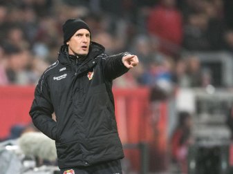 Heiko Herrlich blickt Richtung Champions League. Foto: Marius Becker Heiko Herrlich blickt Richtung Champions League. Foto: Marius Becker